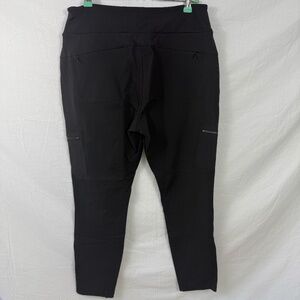 Athleta Black Stretch Ankle Pant With Pockets Size 14